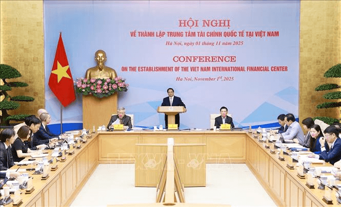 Thủ tướng Phạm Minh Chính: Thành lập Trung tâm tài chính quốc tế tại Việt Nam giúp thu hút nguồn lực đầu tư, kết nối với thế giới, xây dựng mô hình quản trị mới, hiệu quả