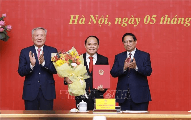 Thủ tướng Phạm Minh Chính trao quyết định bổ nhiệm Phó tổng Thanh tra Thường trực Thanh tra Chính phủ