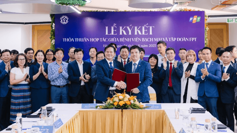 Hợp tác ứng dụng AI trong khám chữa bệnh, quản trị bệnh viện và phát triển nguồn nhân lực