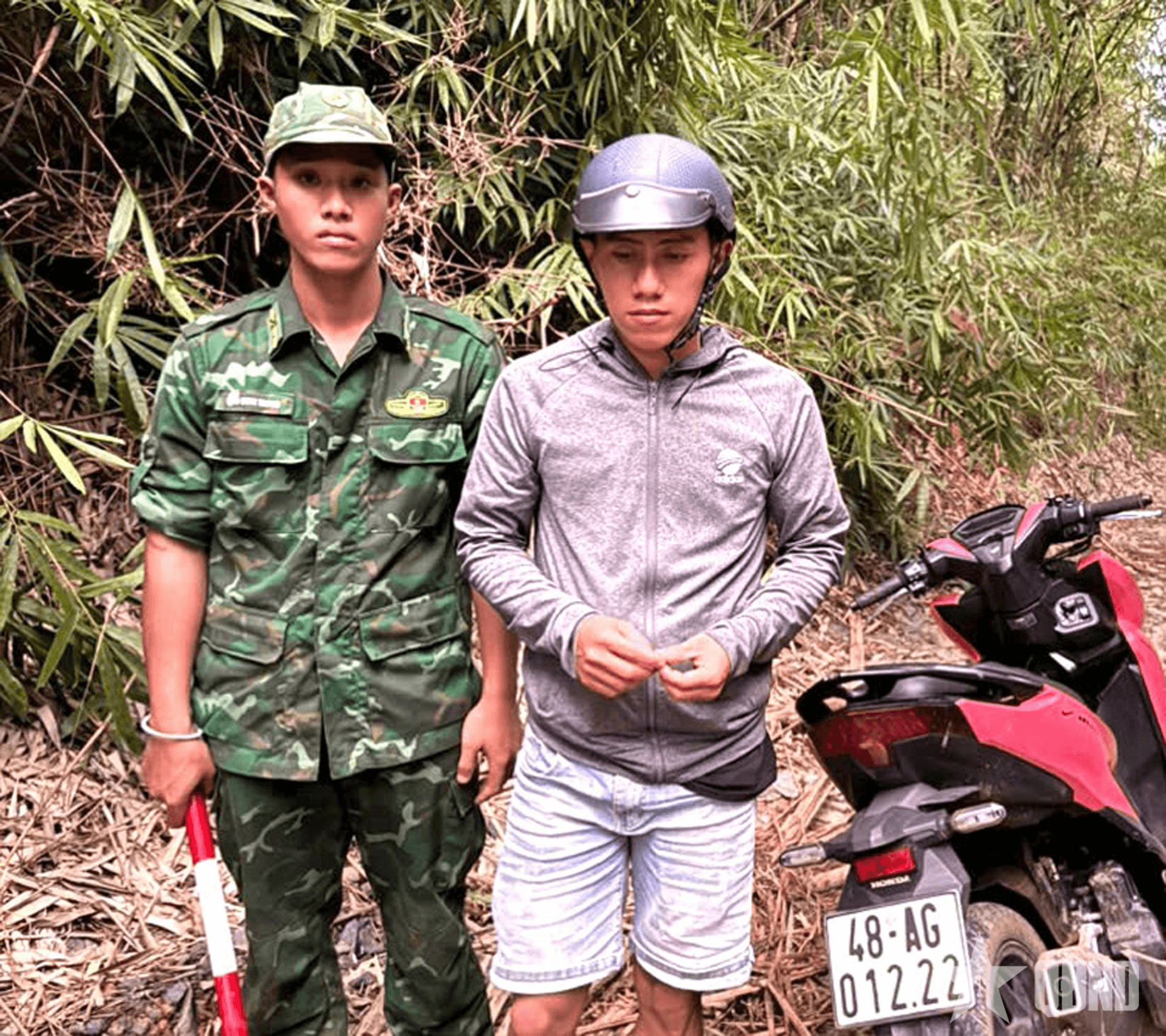 Ngăn chặn kịp thời 2 đối tượng vận chuyển mô tô sang Campuchia tiêu thụ