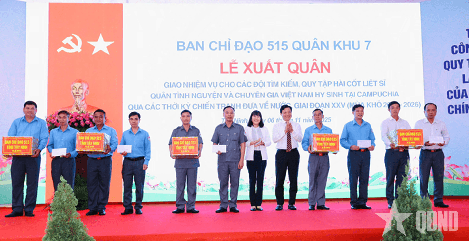 Quân khu 7 xuất quân tìm kiếm, quy tập hài cốt liệt sĩ tại Campuchia