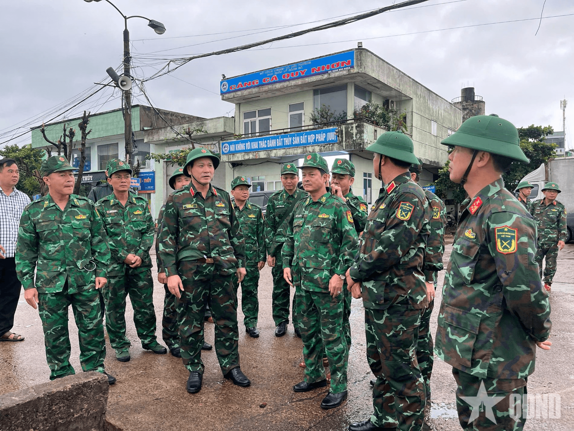 Quân khu 5 triển khai công tác phòng, chống bão số 13 tại Gia Lai