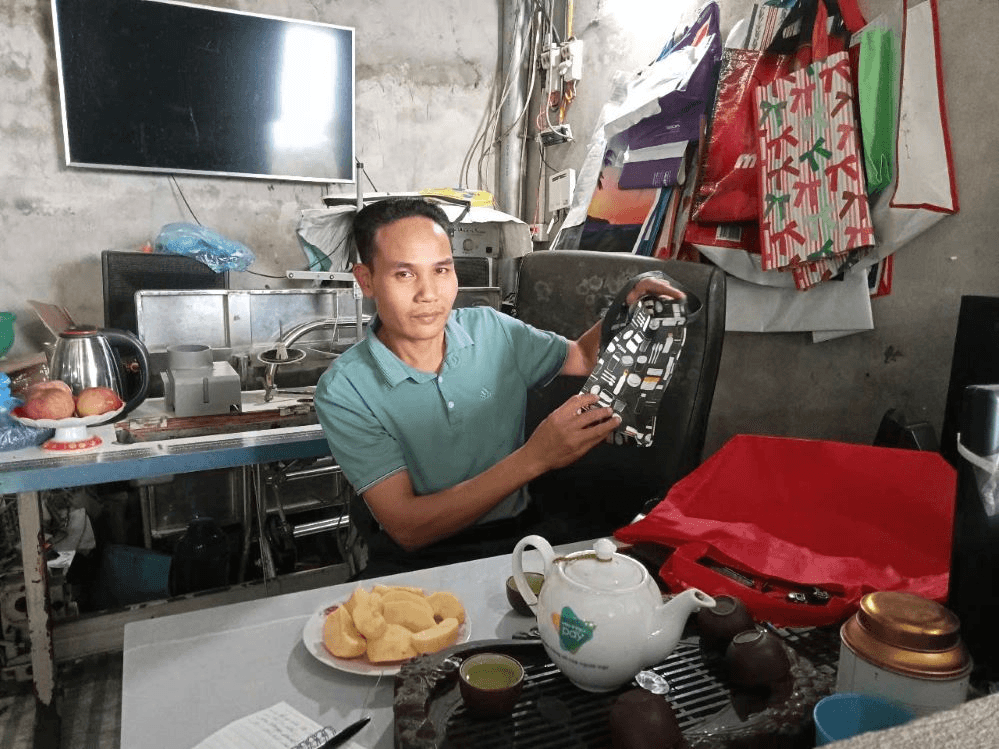 Lập nghiệp từ sản xuất bao bì