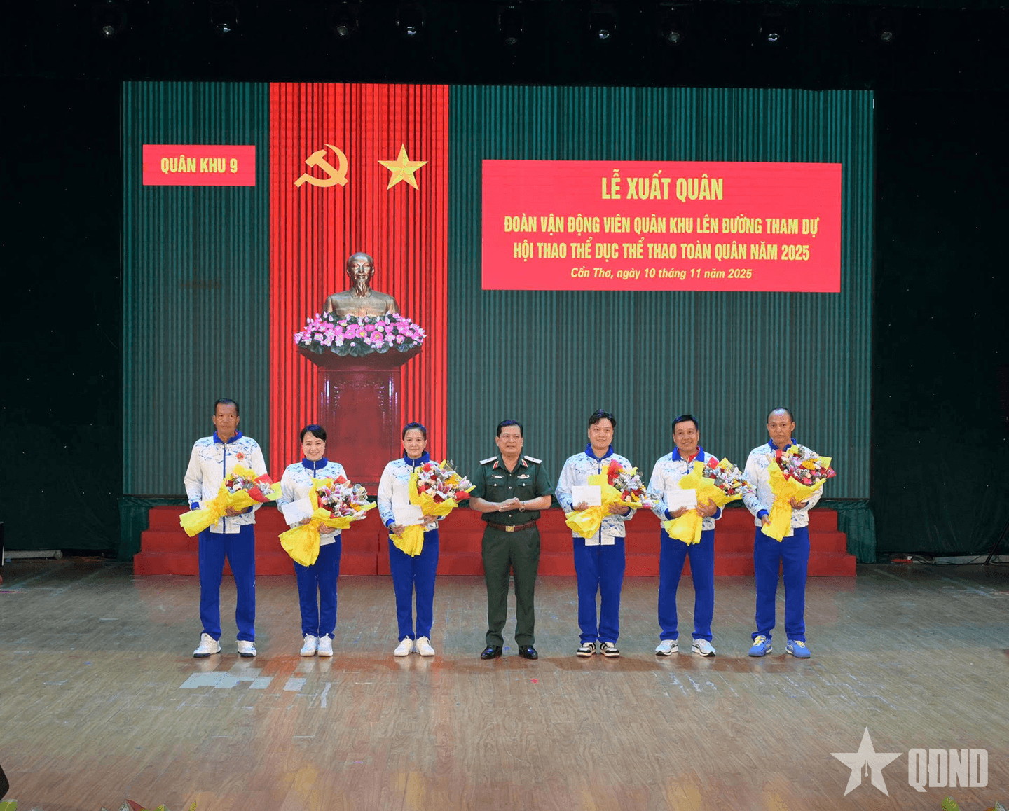 Quân khu 9: Lễ xuất quân tham dự Hội thao Thể dục thể thao toàn quân năm 2025