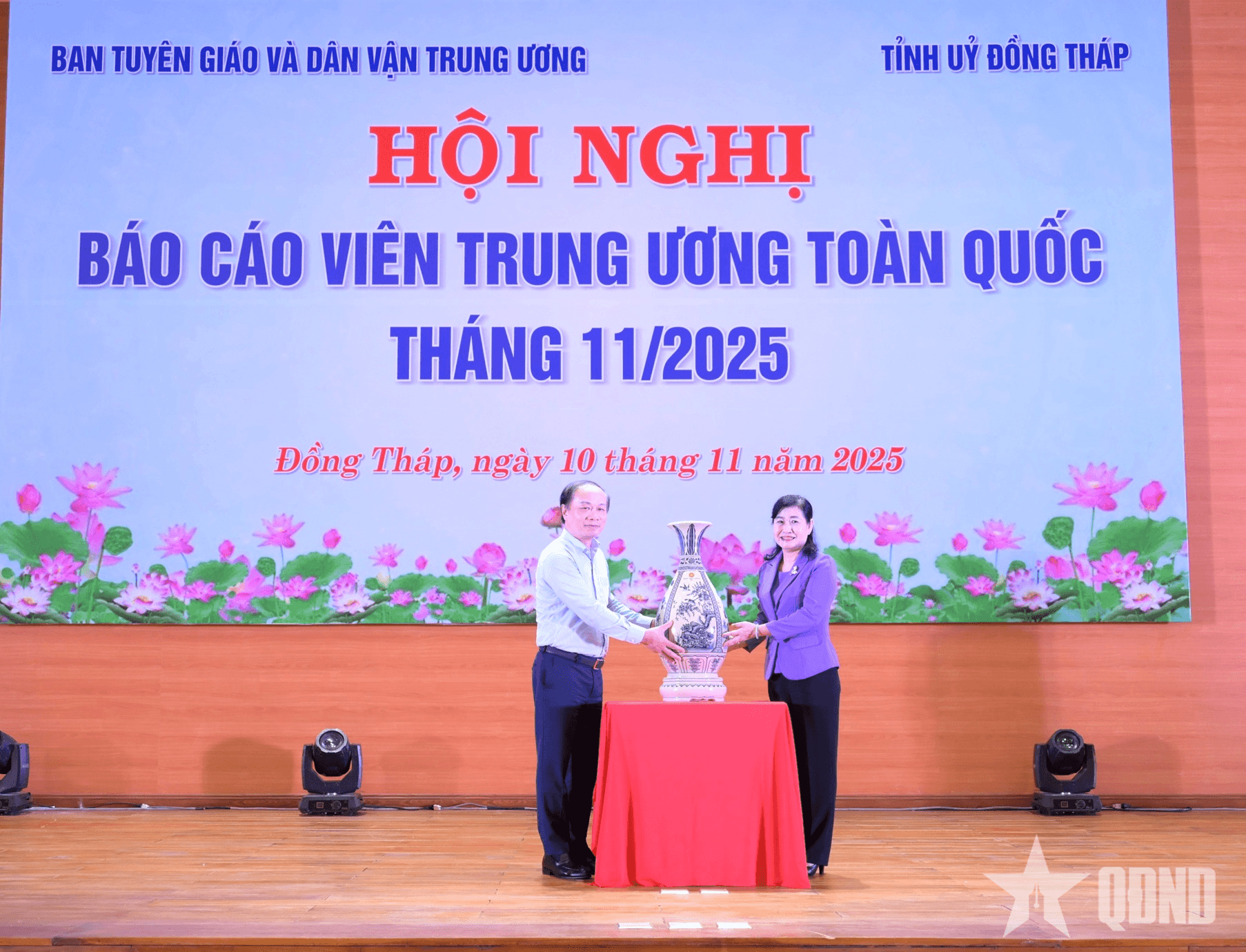 Ban Tuyên giáo và Dân vận Trung ương: Hội nghị báo cáo viên Trung ương toàn quốc tháng 11