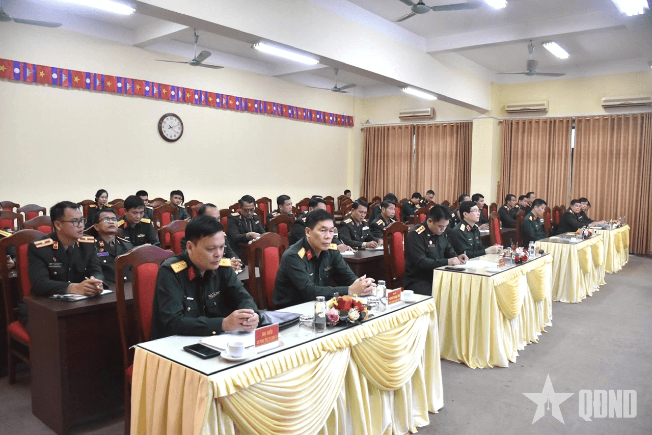 Khai mạc lớp tập huấn nghiệp vụ công tác tổ chức cho cán bộ Quân đội nhân dân Lào
