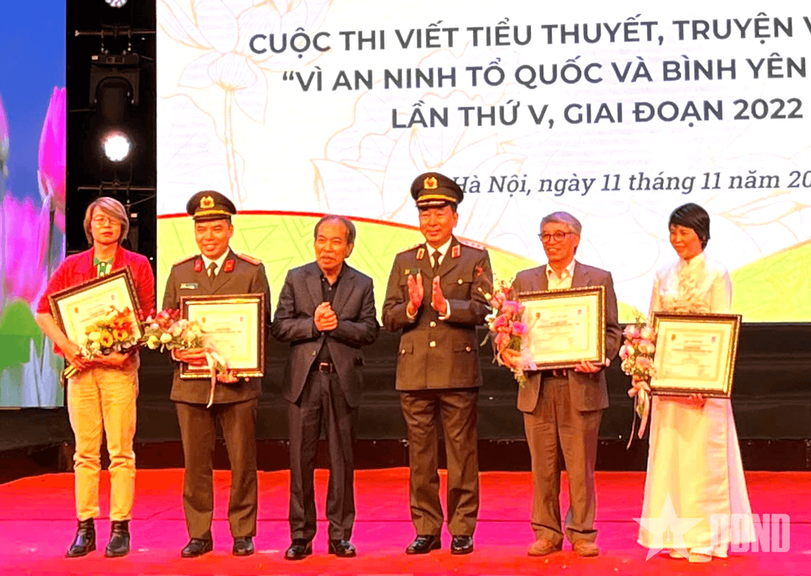 Tổng kết, trao giải Cuộc thi viết tiểu thuyết, truyện và ký về đề tài “Vì an ninh Tổ quốc và bình yên cuộc sống” lần thứ V