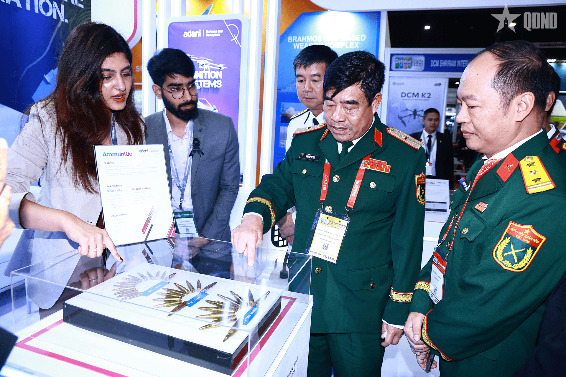 Đoàn Bộ Quốc phòng Việt Nam tham dự Triển lãm Quốc phòng và An ninh 2025 tại Thái Lan