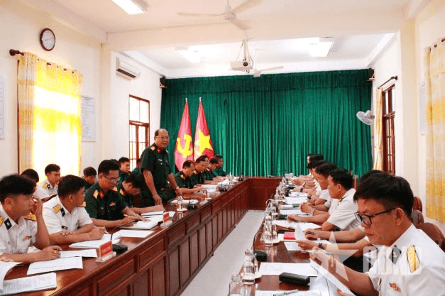 Hội nghị hiệp đồng chuẩn bị hội thi, hội thao các tàu Hải đội dân quân thường trực tỉnh An Giang năm 2025