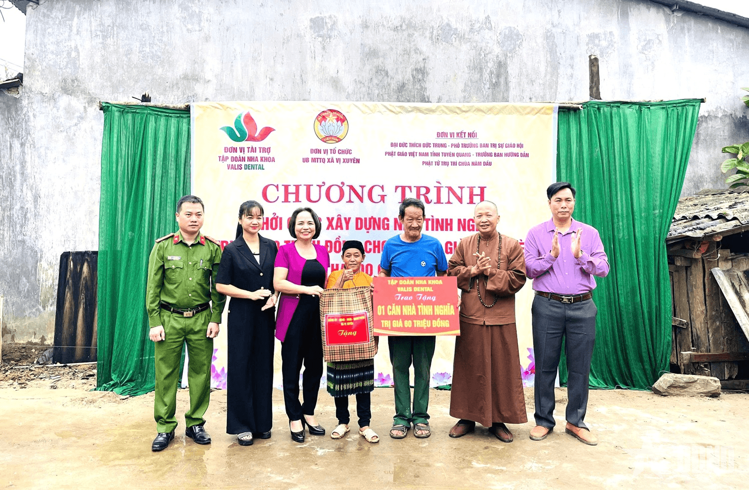 Tuyên Quang: Khởi công xây dựng nhà tình nghĩa tặng hộ nghèo xã Vị Xuyên