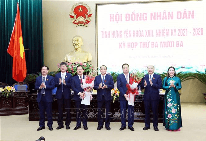 Đồng chí Phạm Quang Ngọc được bầu giữ chức Chủ tịch UBND tỉnh Hưng Yên
