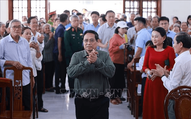 Thủ tướng Phạm Minh Chính dự Ngày hội đại đoàn kết toàn dân tộc tại tỉnh Gia Lai