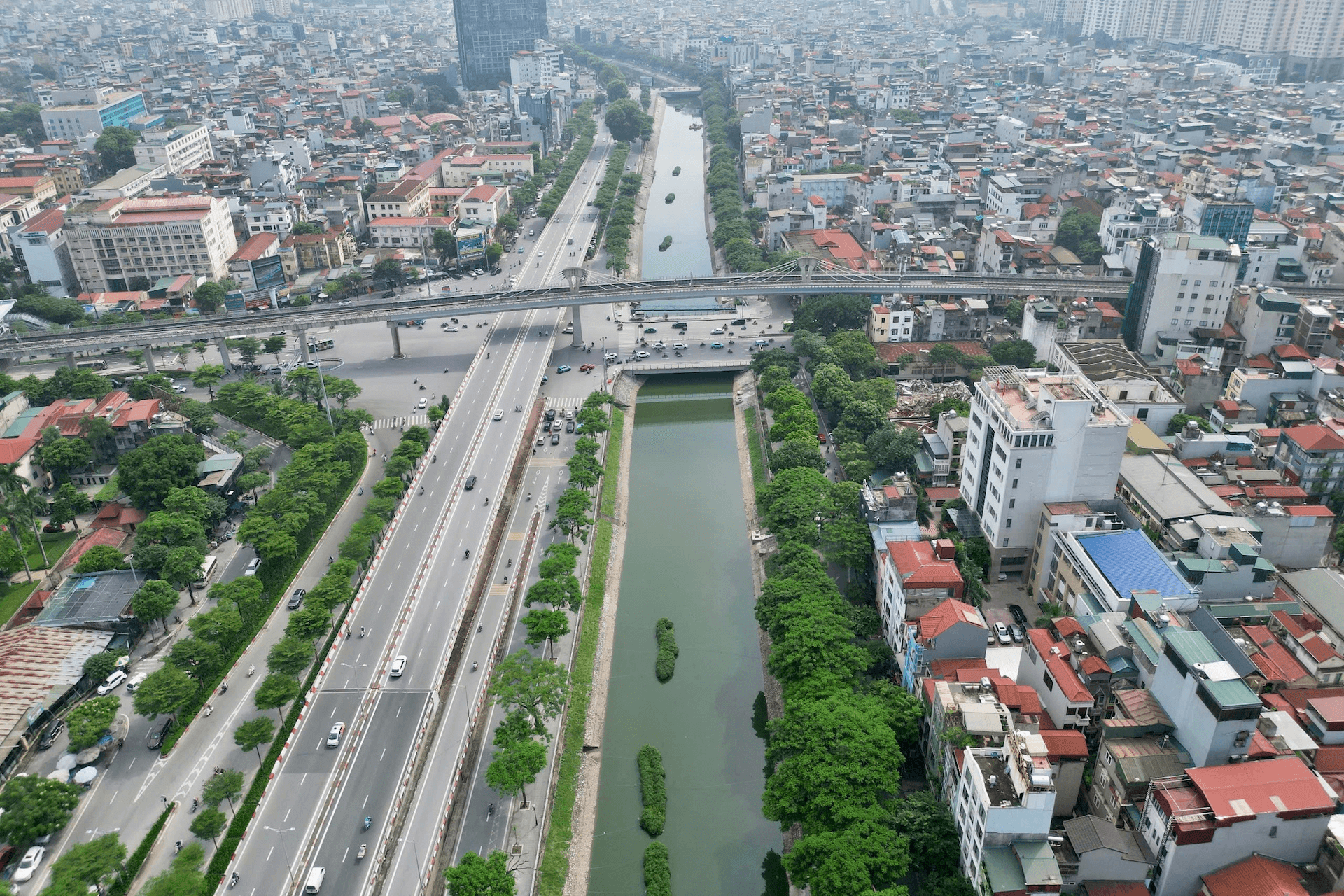 Hà Nội: Đầu tư cải tạo công viên dọc sông Tô Lịch