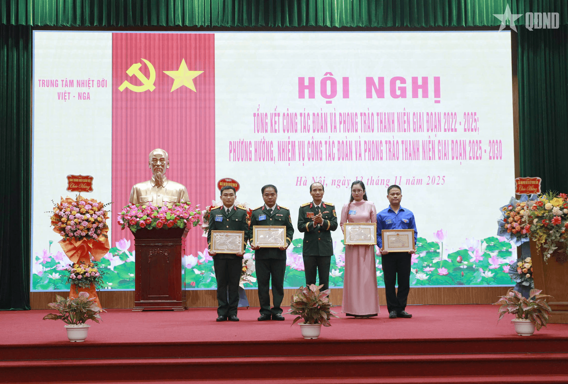Trung tâm Nhiệt đới Việt - Nga tổng kết công tác đoàn và phong trào thanh niên