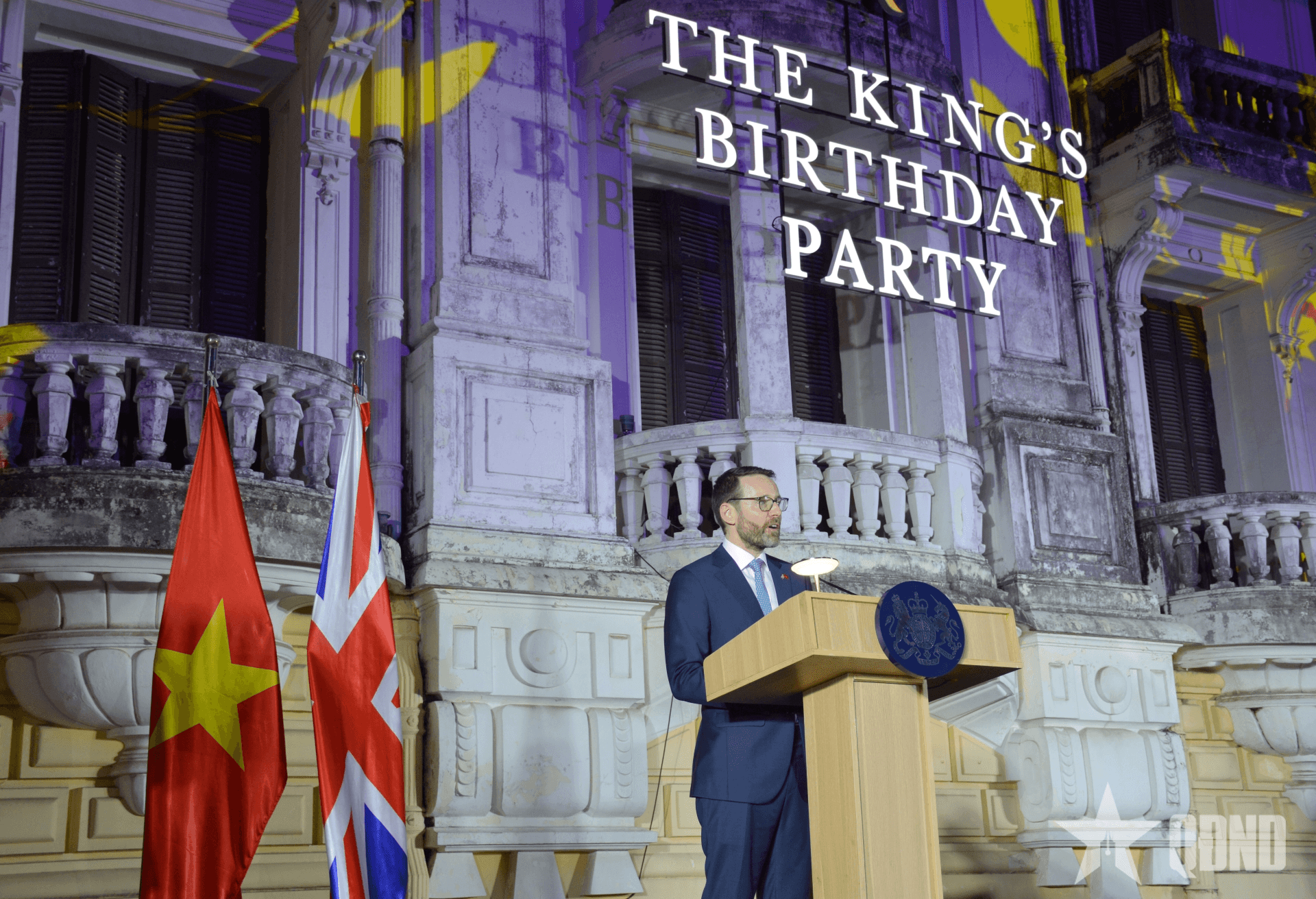Đại sứ quán Anh tổ chức chiêu đãi nhân dịp sinh nhật Vua Charles III