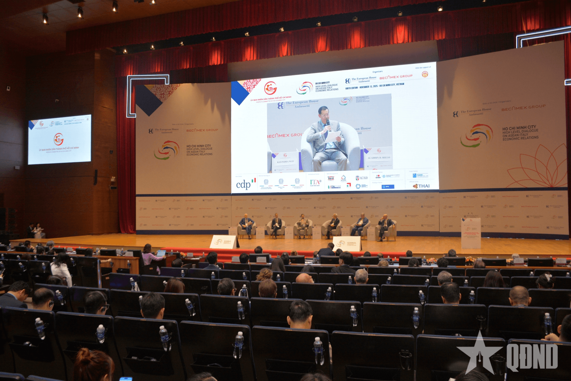 TP Hồ Chí Minh: Khai mạc Diễn đàn đối thoại cấp cao về quan hệ kinh tế ASEAN - Italy lần thứ 9