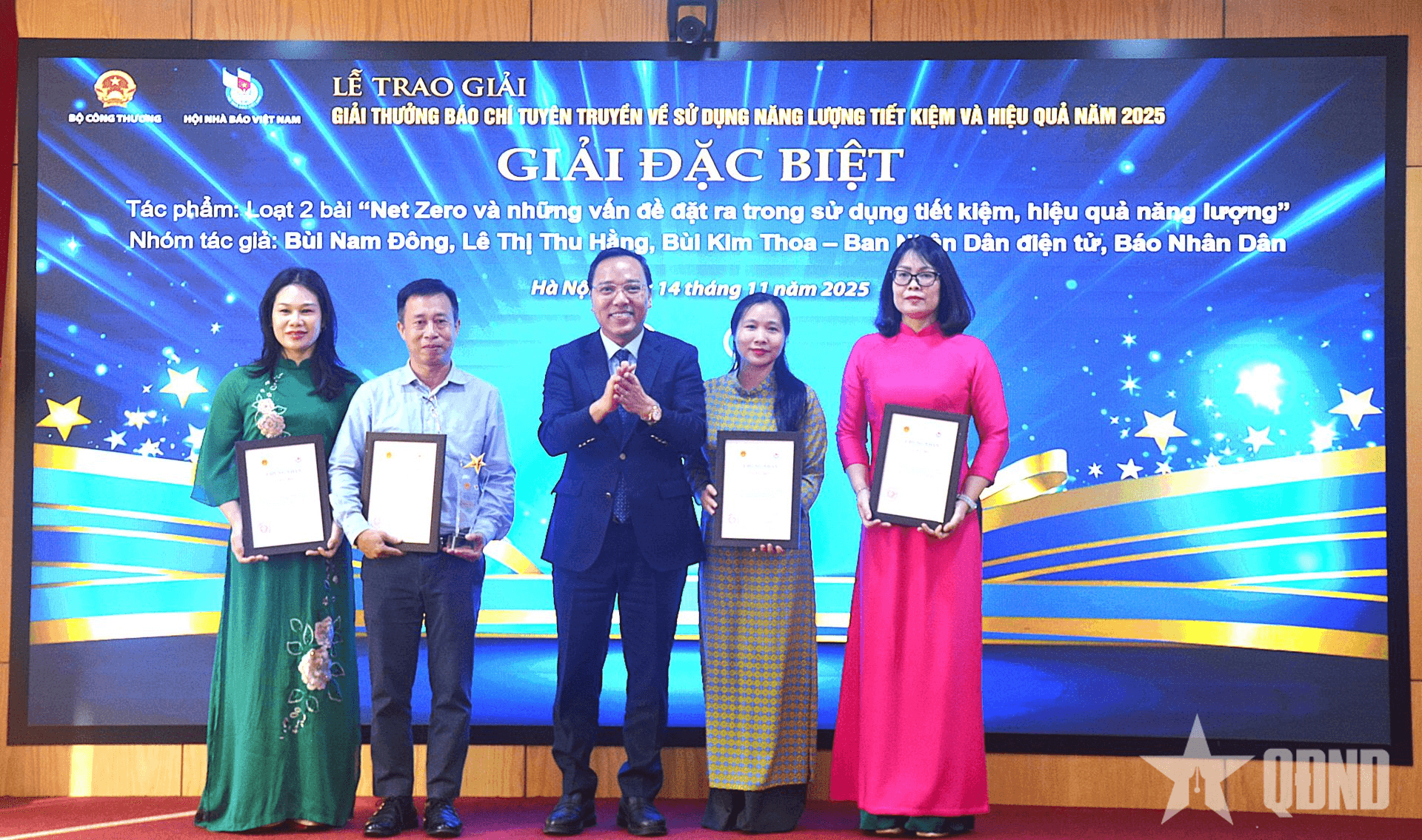40 tác phẩm đoạt giải báo chí tuyên truyền về sử dụng năng lượng tiết kiệm, hiệu quả năm 2025