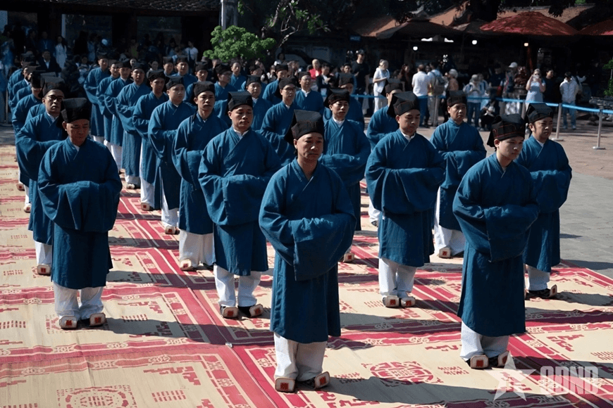 Văn Miếu - Quốc Tử Giám: Long trọng Lễ rước văn truyền thống