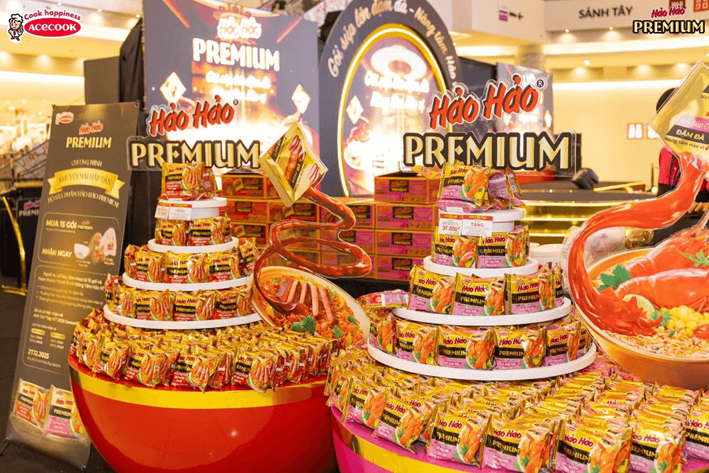 Acecook Việt Nam ra mắt phiên bản Hảo Hảo Premium