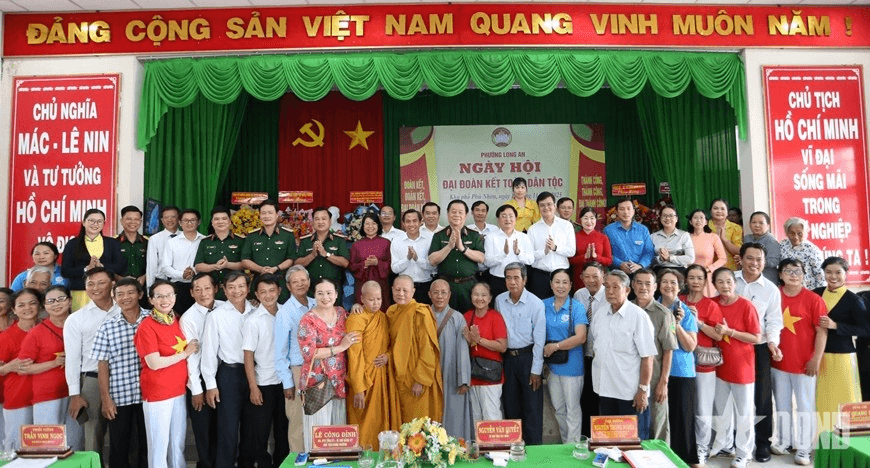 Đại tướng Nguyễn Trọng Nghĩa dự Ngày hội Đại đoàn kết toàn dân tộc tại tỉnh Tây Ninh