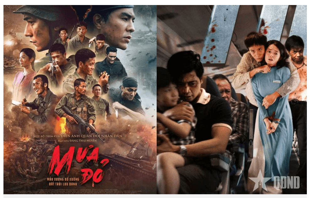 Phim "Mưa đỏ", "Tử chiến trên không" công chiếu tại Pháp