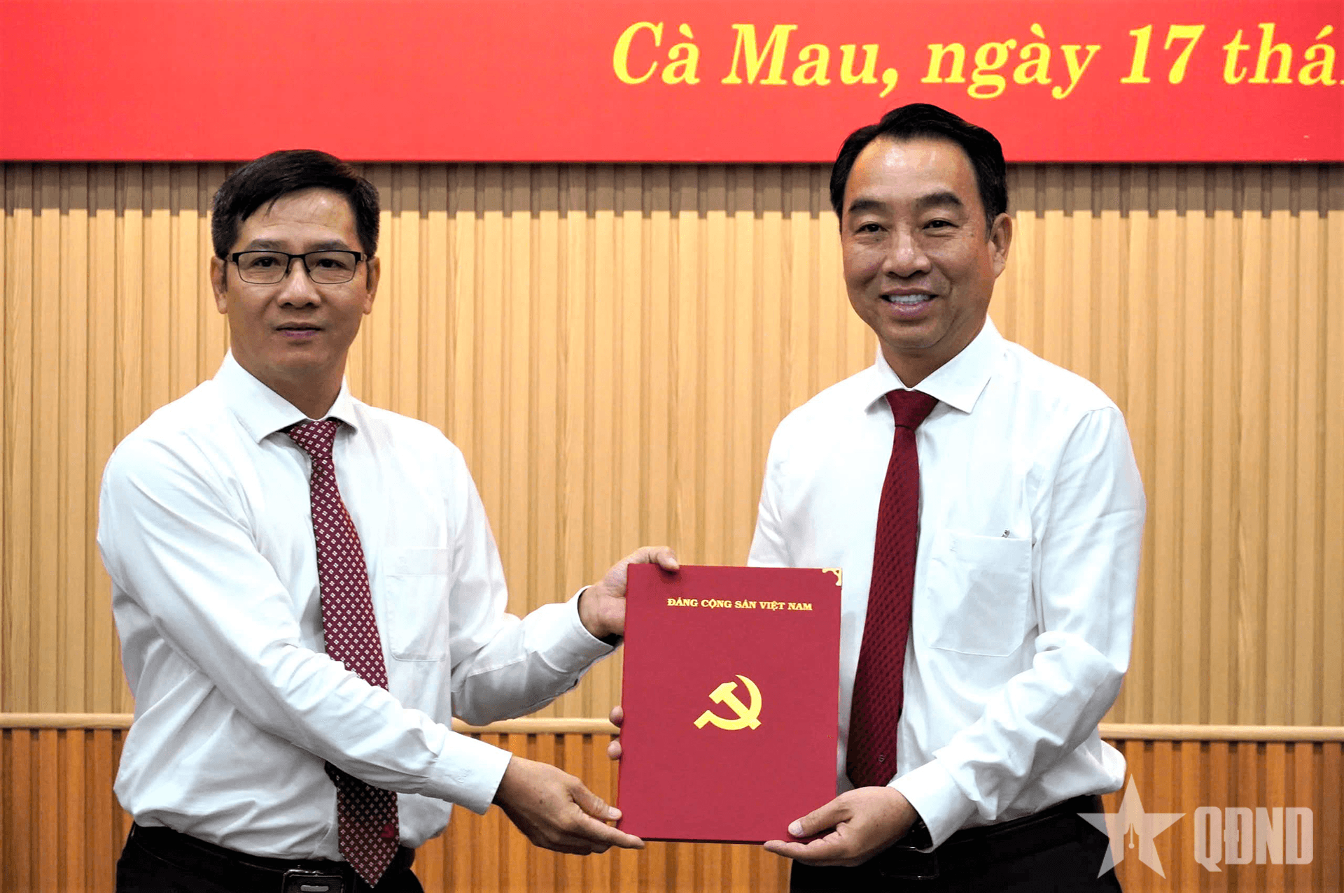 Đồng chí Lữ Quang Ngời giữ chức Phó bí thư Tỉnh ủy, Chủ tịch UBND tỉnh Cà Mau