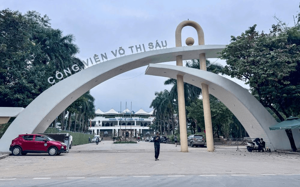 Tăng tốc chỉnh trang, cải tạo Công viên Võ Thị Sáu