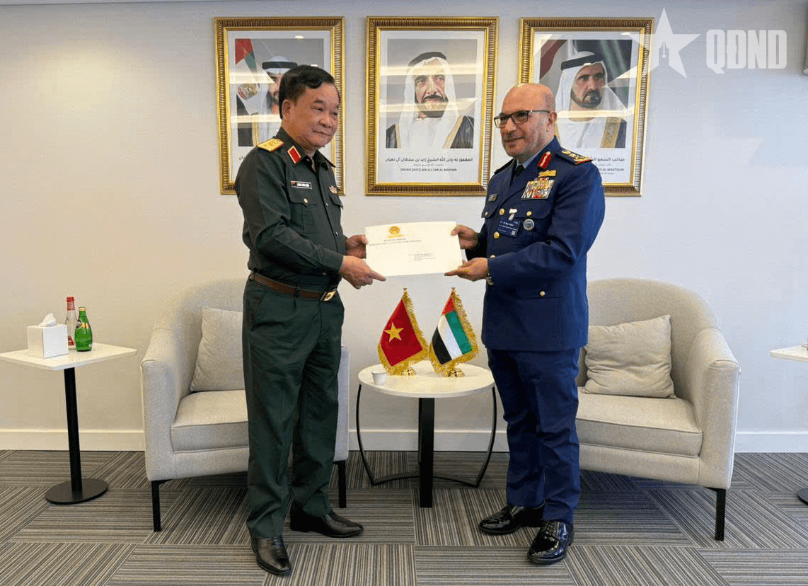 Việt Nam và UAE ưu tiên thúc đẩy hợp tác quốc phòng thực chất