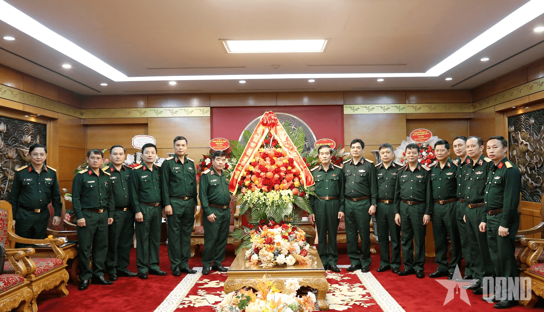 Thiếu tướng Nguyễn Bá Lực thăm, chúc mừng Học viện Quân y