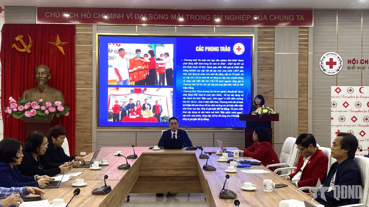 Hội Chữ thập đỏ Việt Nam: Phấn đấu hơn nữa để không ai bị bỏ lại phía sau