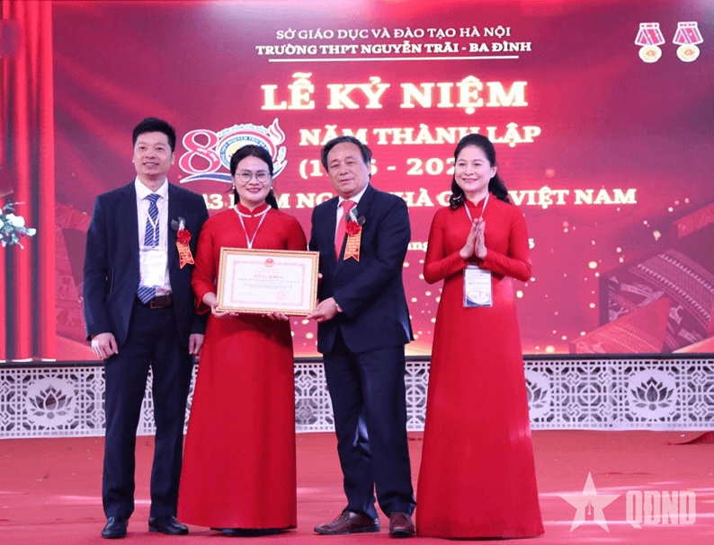 Trường THPT Nguyễn Trãi - Ba Đình (Hà Nội) kỷ niệm 80 năm thành lập