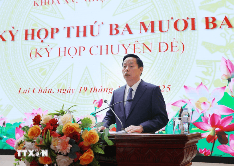 Đồng chí Hà Quang Trung được bầu giữ chức Chủ tịch UBND tỉnh Lai Châu