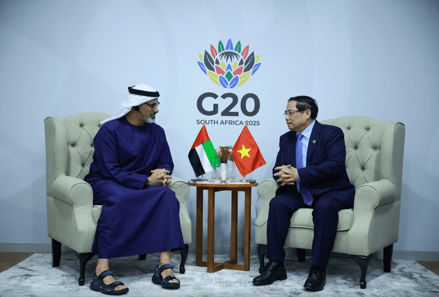 Thủ tướng Phạm Minh Chính gặp song phương lãnh đạo Hàn Quốc, Ấn Độ, Tây Ban Nha, UAE