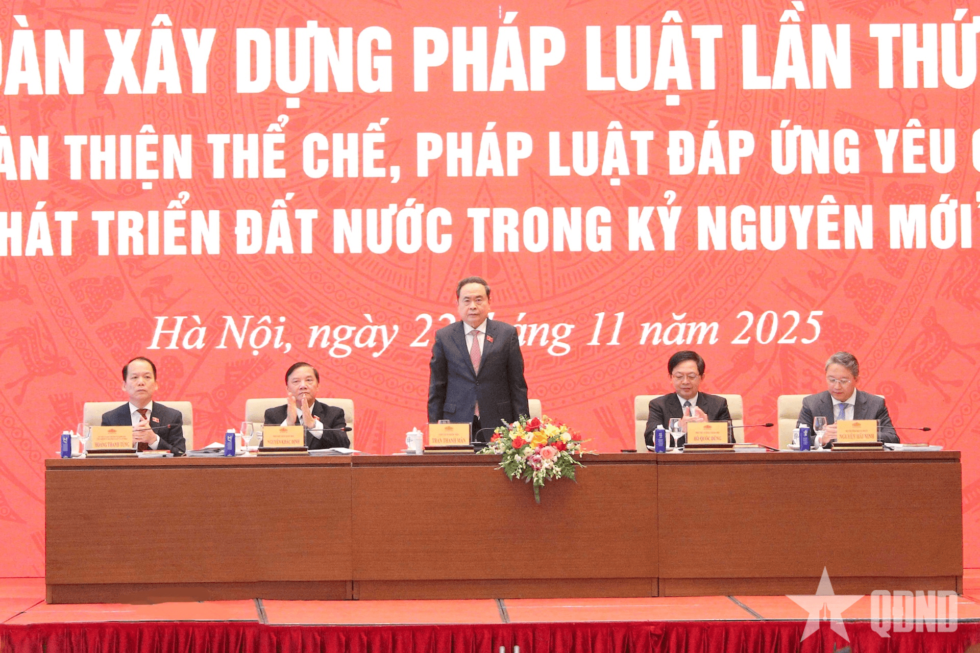 Chủ tịch Quốc hội Trần Thanh Mẫn chủ trì Diễn đàn xây dựng pháp luật lần thứ nhất