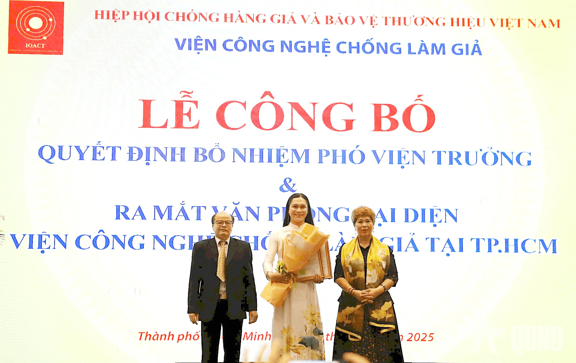 Thành lập Văn phòng đại diện Viện Công nghệ chống làm giả tại TP Hồ Chí Minh