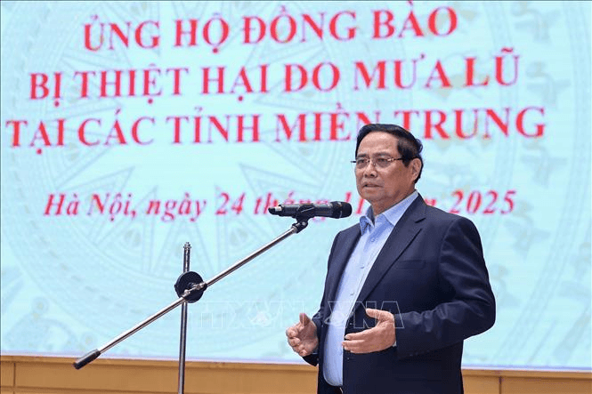 Thủ tướng Phạm Minh Chính: Nhanh chóng ban hành Nghị quyết khẩn trương khắc phục hậu quả thiên tai