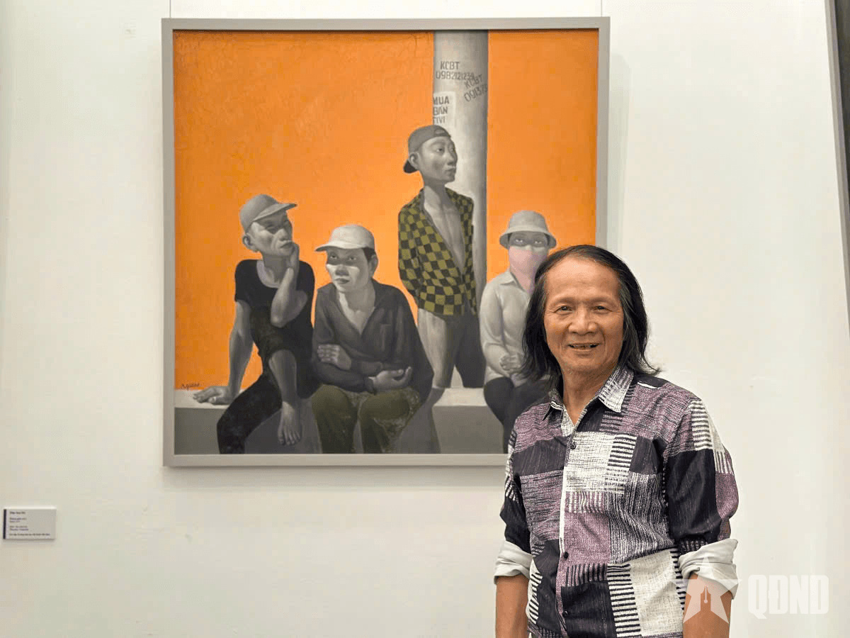 Họa sĩ Vi Quốc Hiệp-người lưu trữ ký ức bằng mỹ thuật