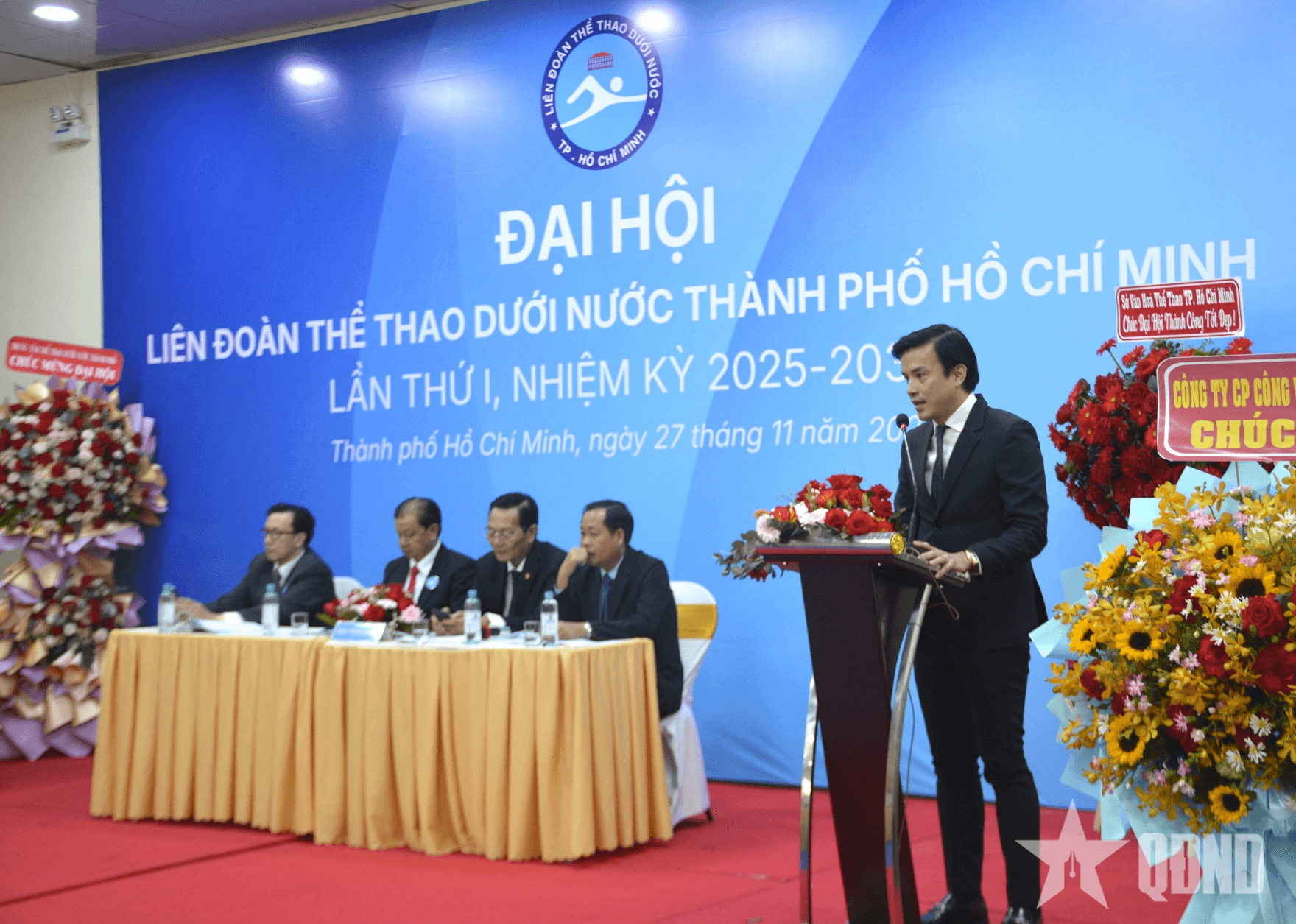 Liên đoàn Thể thao dưới nước TP Hồ Chí Minh tổ chức Đại hội lần thứ I