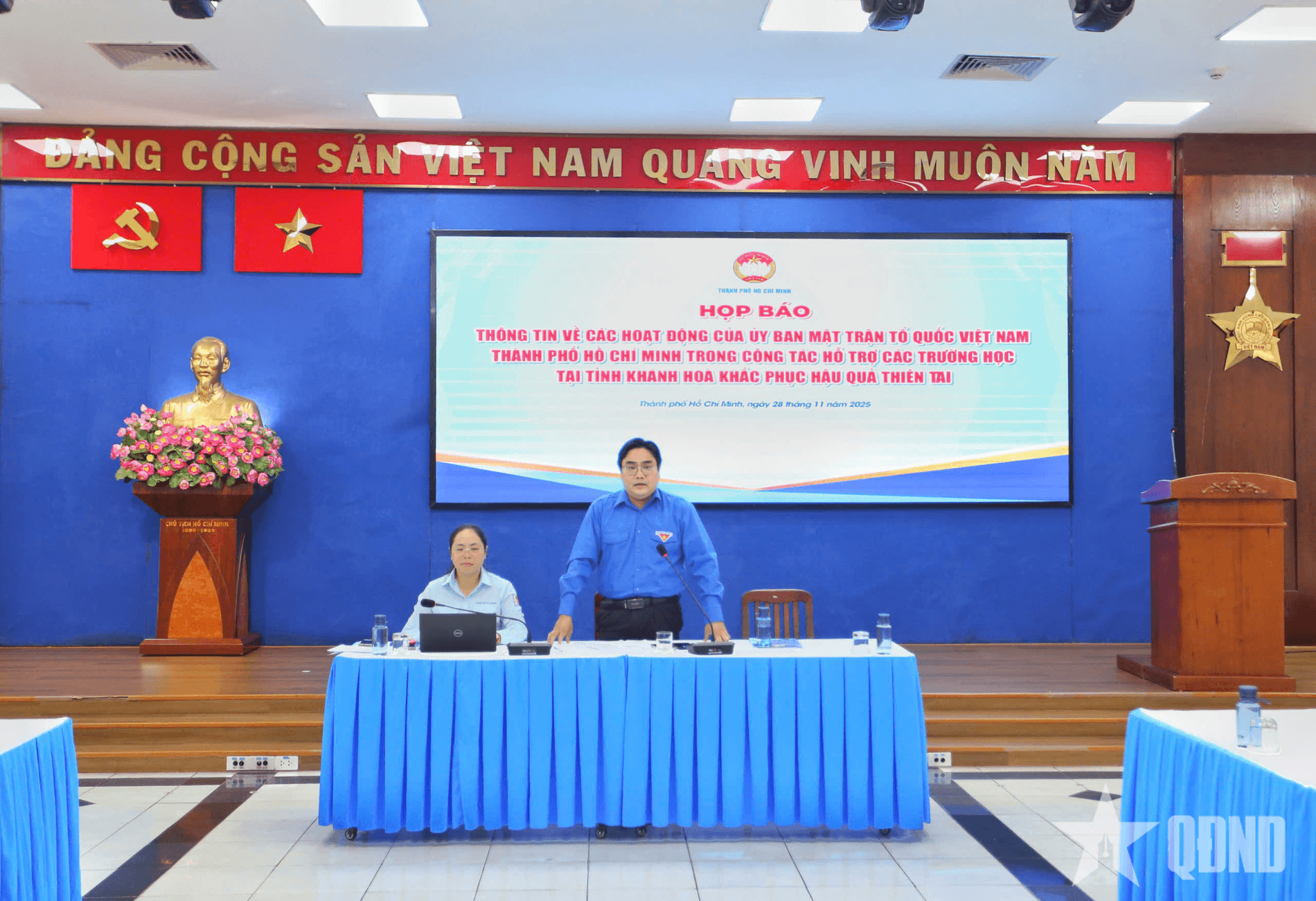 Tuổi trẻ TP Hồ Chí Minh tích cực hỗ trợ Khánh Hòa khắc phục hậu quả thiên tai