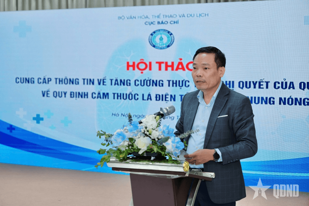 Thuốc lá điện tử, thuốc lá nung nóng: Mối đe dọa trực tiếp đến sức khỏe của thanh thiếu niên
