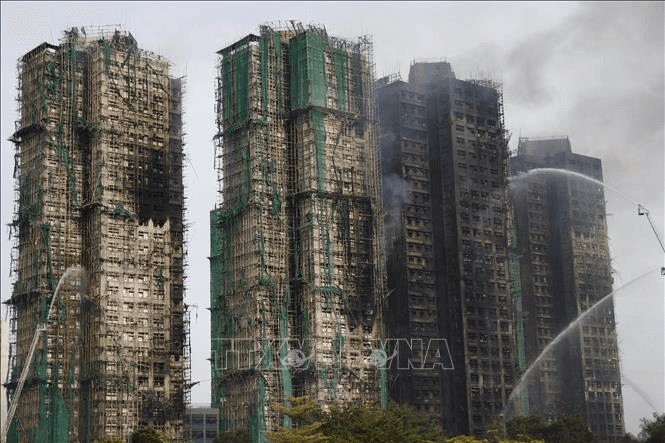 Vụ cháy chung cư ở Hong Kong (Trung Quốc): Tăng gấp đôi trợ cấp cho nạn nhân