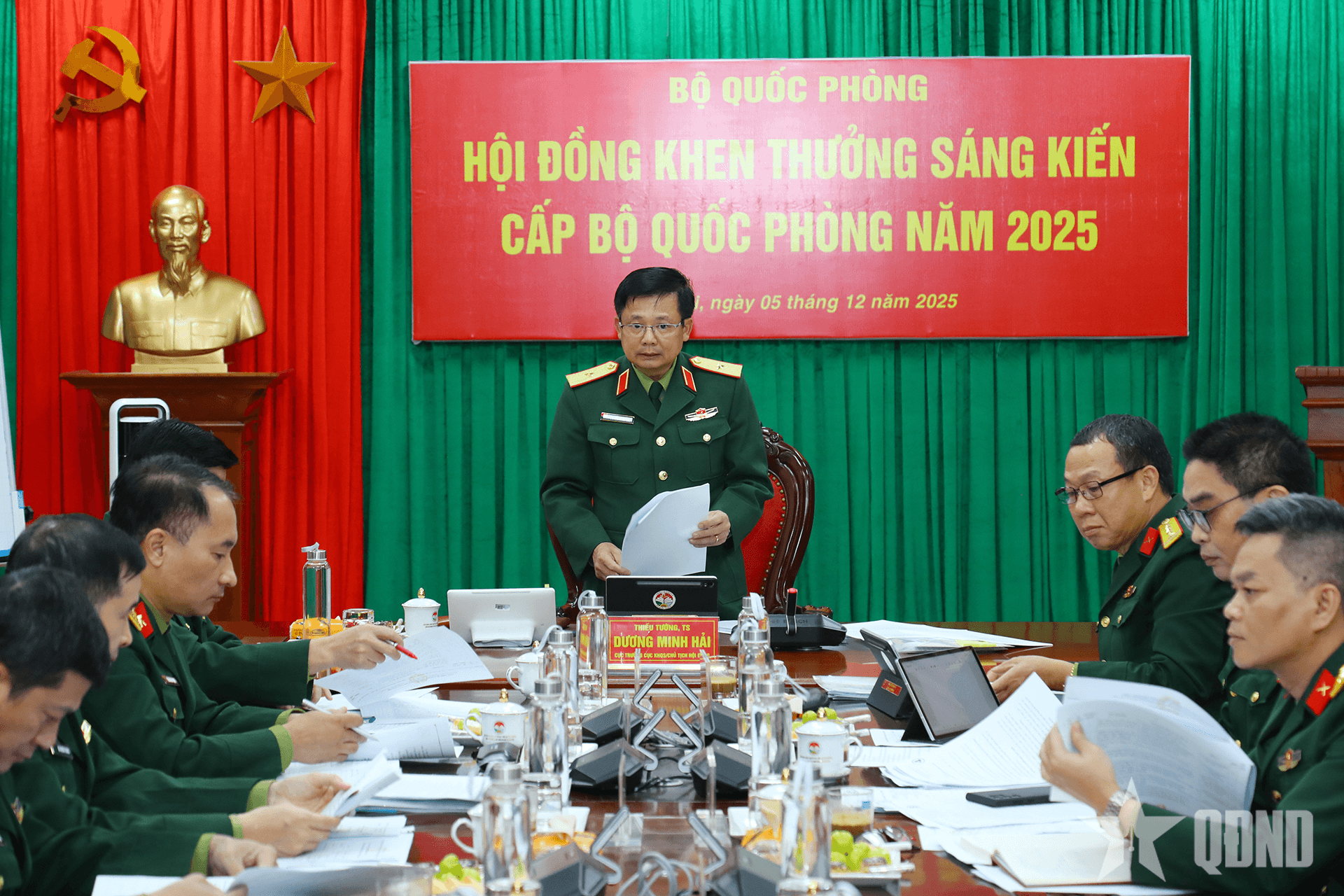 153 sáng kiến đoạt giải thưởng cấp Bộ Quốc phòng năm 2025