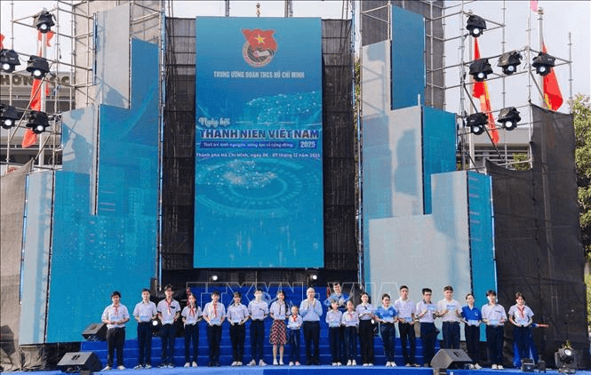 Ngày hội Thanh niên Việt Nam năm 2025: Tuổi trẻ tiên phong xây dựng, phát triển đất nước