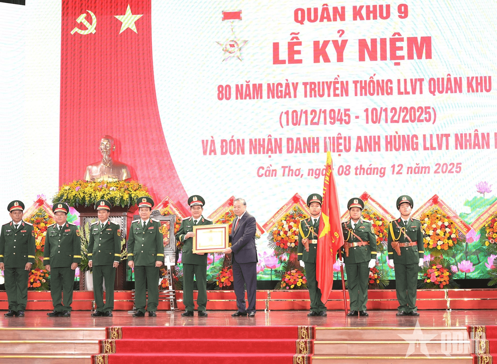 Tổng Bí thư Tô Lâm: LLVT Quân khu 9 hoàn thành tốt chức năng, nhiệm vụ trên địa bàn trọng yếu phía Tây Nam của Tổ quốc