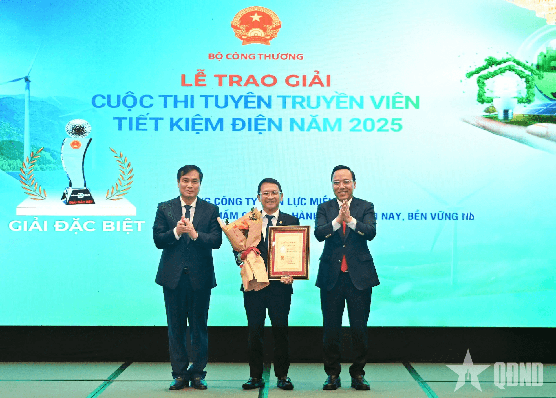 Tổng công ty Điện lực miền Bắc giành giải đặc biệt cuộc thi “Tuyên truyền viên Tiết kiệm điện năm 2025”