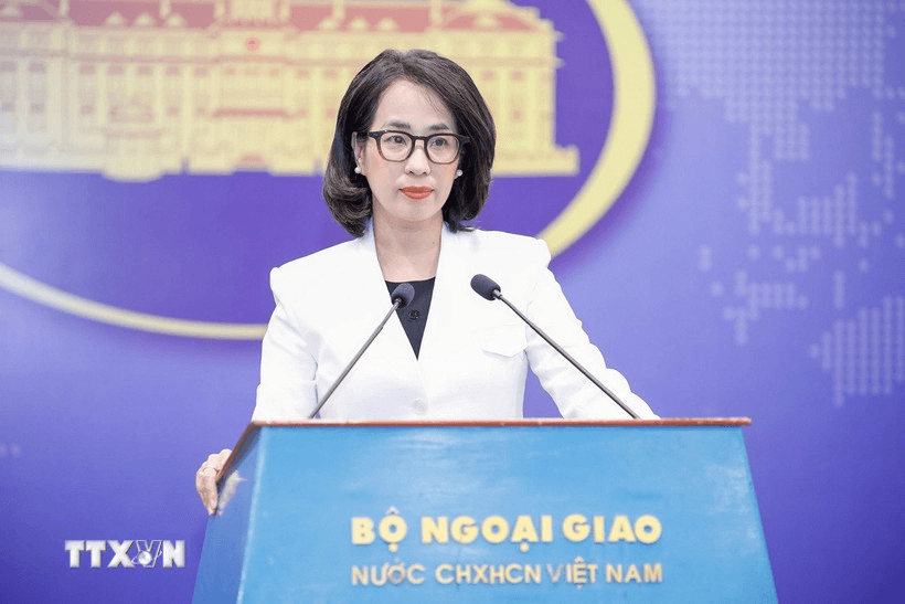 Họp báo thường kỳ Bộ Ngoại giao: Làm việc với Ban tổ chức SEA Games 33 về sai sót trong thể hiện bản đồ Việt Nam