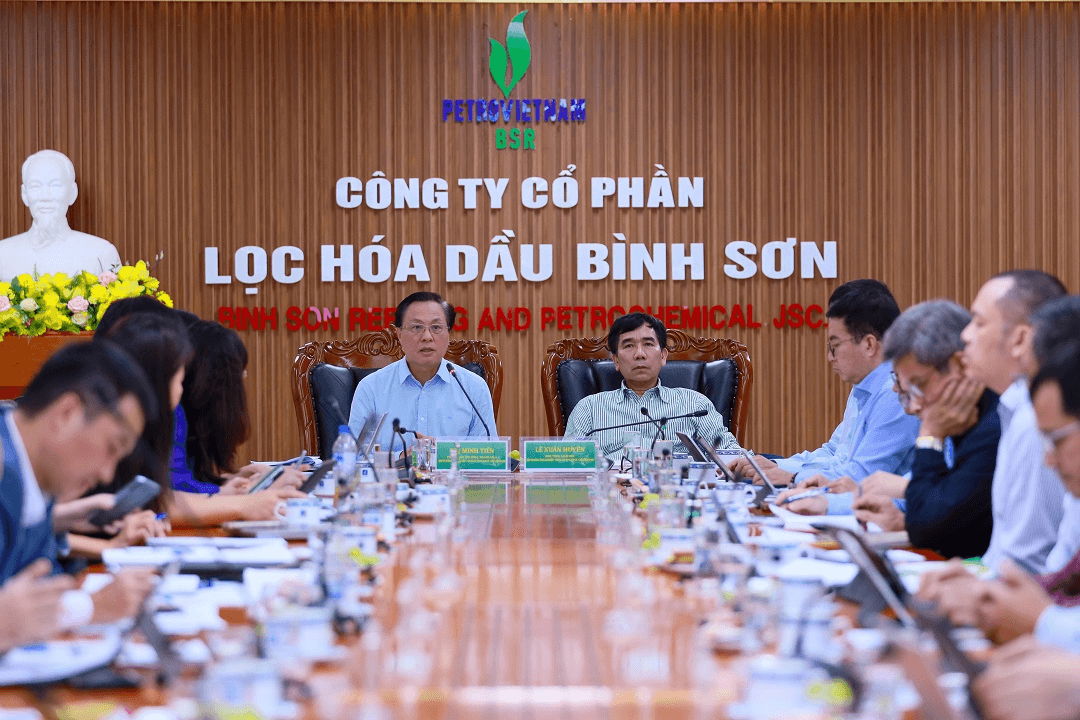 Đoàn giám sát Petrovietnam làm việc tại BSR