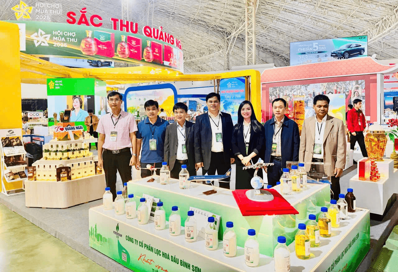 BSR trưng bày nhiều sản phẩm tiêu biểu tại Hội chợ Mùa Thu 2025