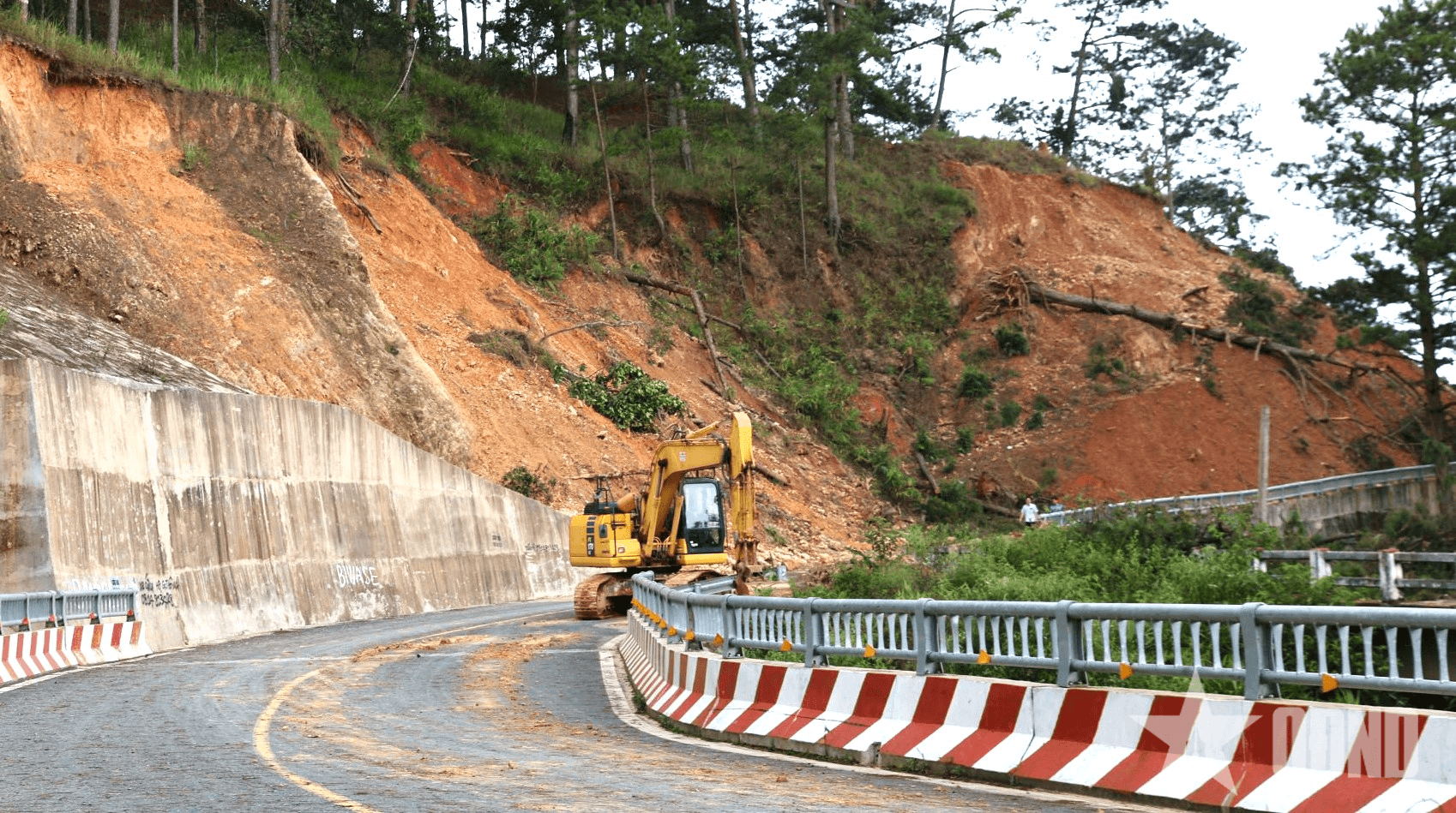 Lâm Đồng: Thông đèo D’ran sau hơn 1 tháng sạt lở