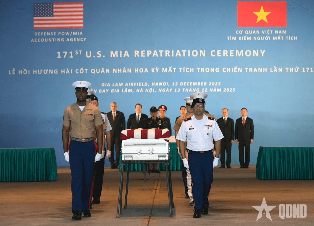 Lễ hồi hương hài cốt quân nhân Hoa Kỳ mất tích trong chiến tranh lần thứ 171